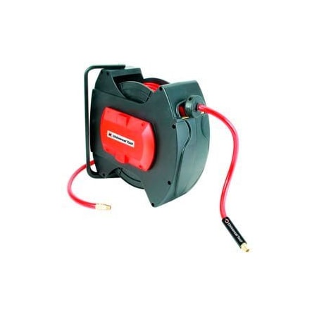 Florida Pneumatic Florida Pneumatic 6800 3/8"x50' 300 PSI Spring Retractable Low Pressure Composite Hose Reel 6800****